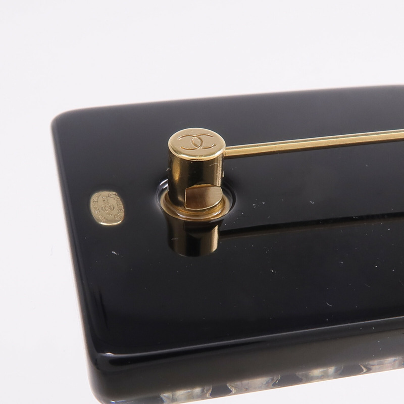 CHANEL PVC Brooch金扣胸針-4