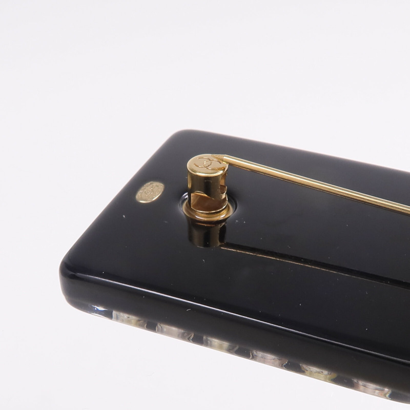 CHANEL PVC Brooch金扣胸針-5