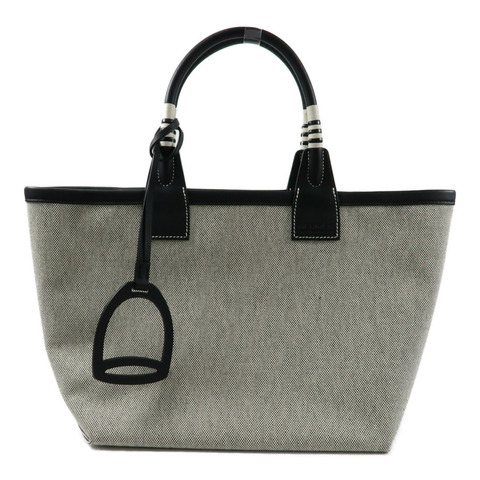 HERMES 【Hermes Fair】帆布Steeple 25手挽袋