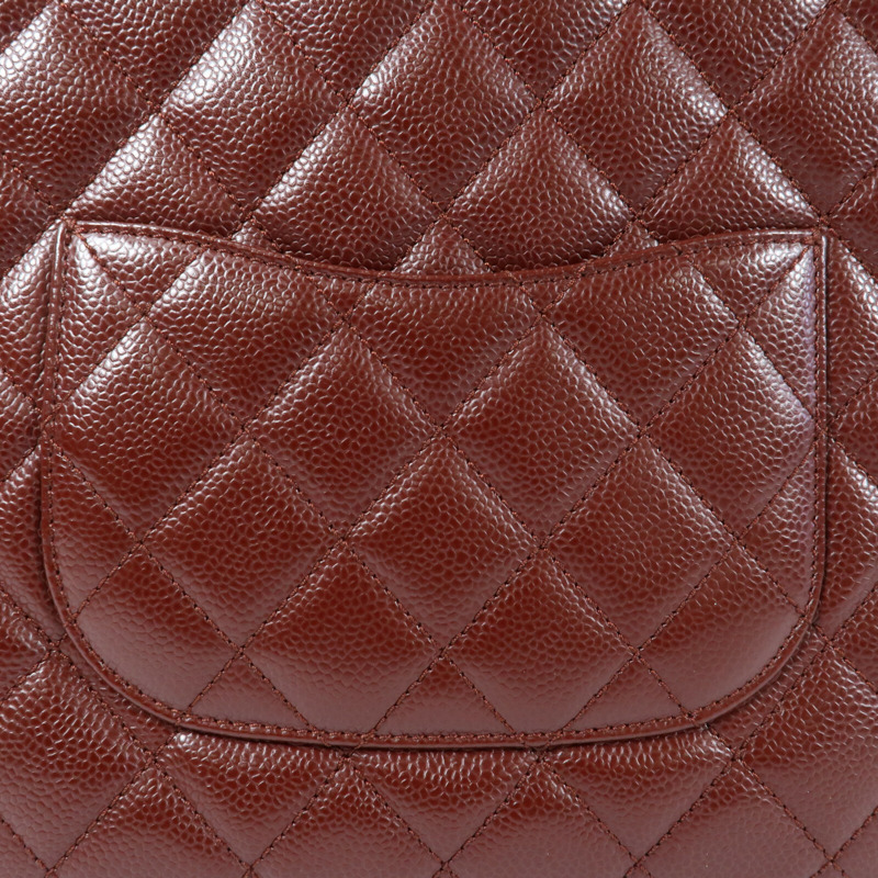 CHANEL 牛皮皮革PST Petite Shopping Tote Bag銀扣肩背袋-14