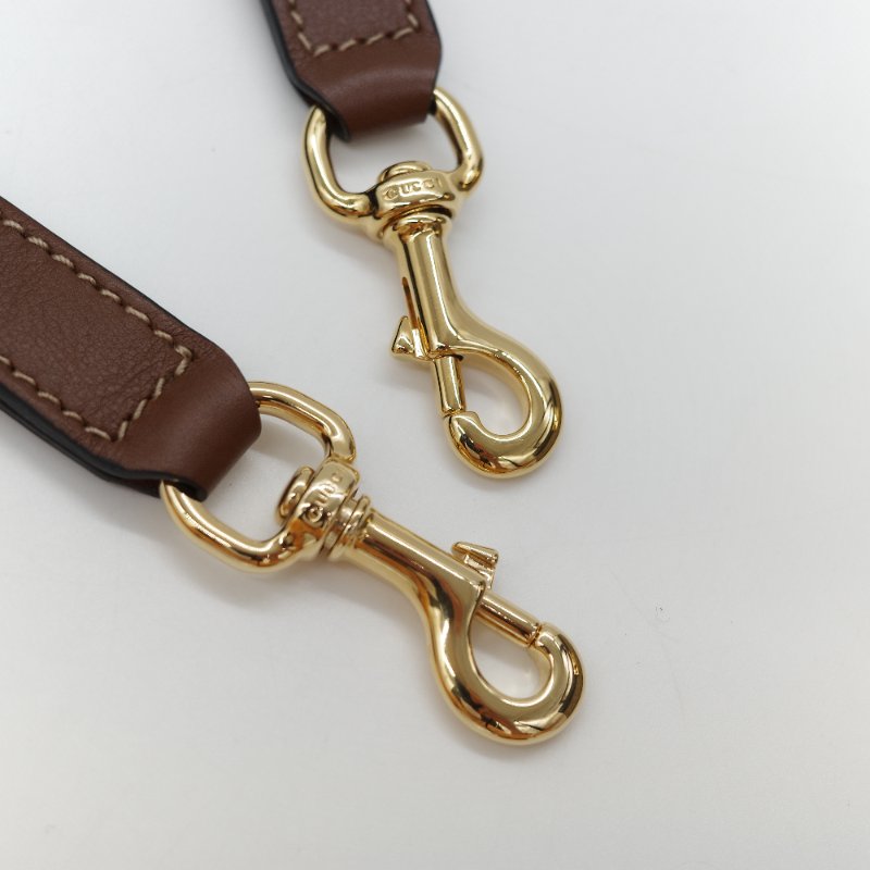 Gucci 古馳 Padlock 經典棕色 GG Supreme帆布 黑白雙色小牛皮 金屬鎖扣 頂部手提斜背兩用包-31