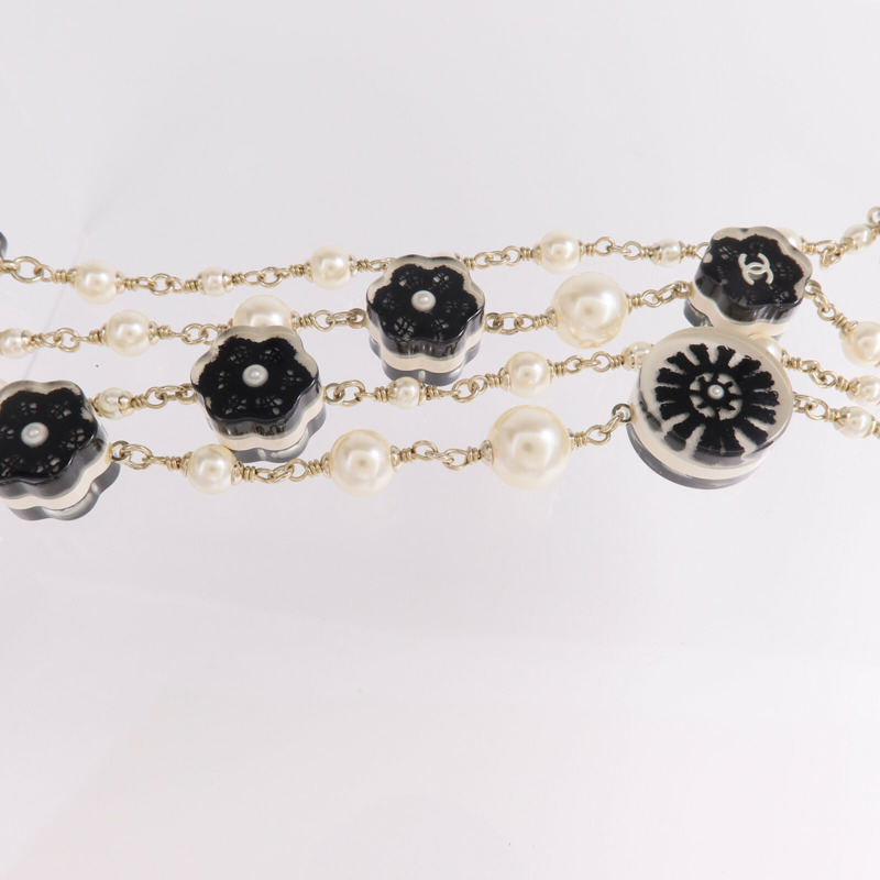 CHANEL PVC/金屬Necklace項鍊-2