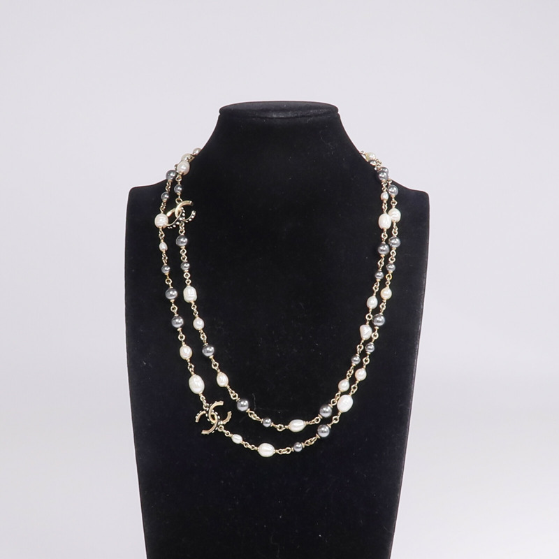 CHANEL PVC/金屬Long Necklace項鍊-8