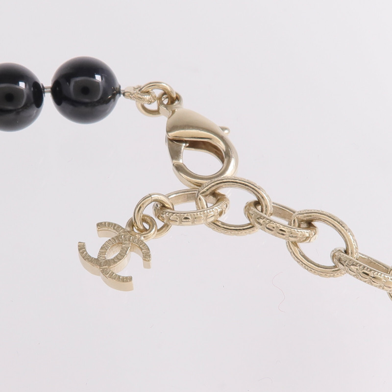 CHANEL PVC/金屬Long Necklace項鍊-4