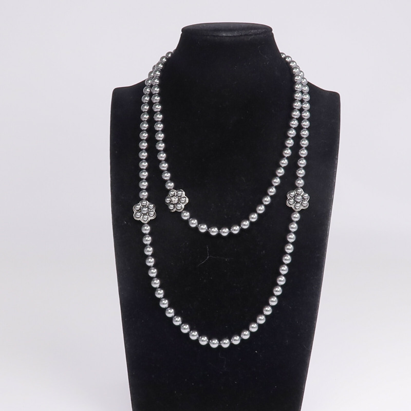 CHANEL PVC/金屬Long Necklace項鍊-7