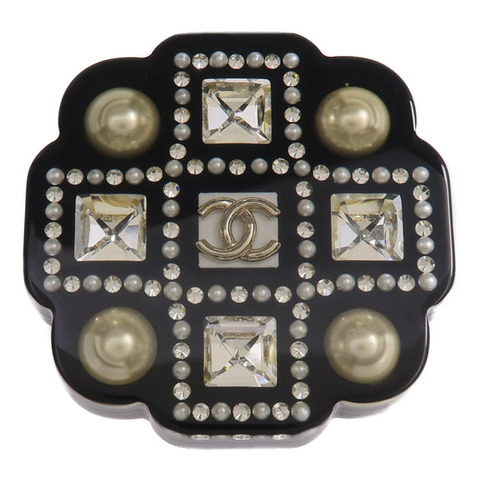 CHANEL 金屬/PVC Brooch胸針