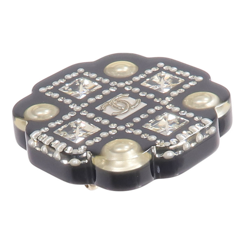 CHANEL 金屬/PVC Brooch胸針-3