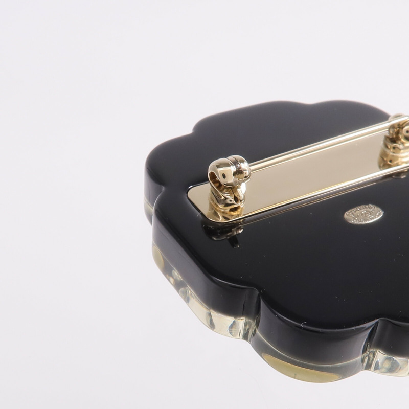 CHANEL 金屬/PVC Brooch胸針-4