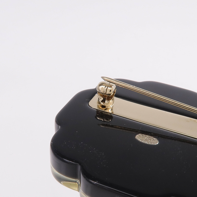 CHANEL 金屬/PVC Brooch胸針-5