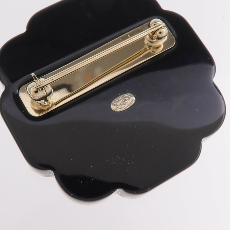 CHANEL 金屬/PVC Brooch胸針-6