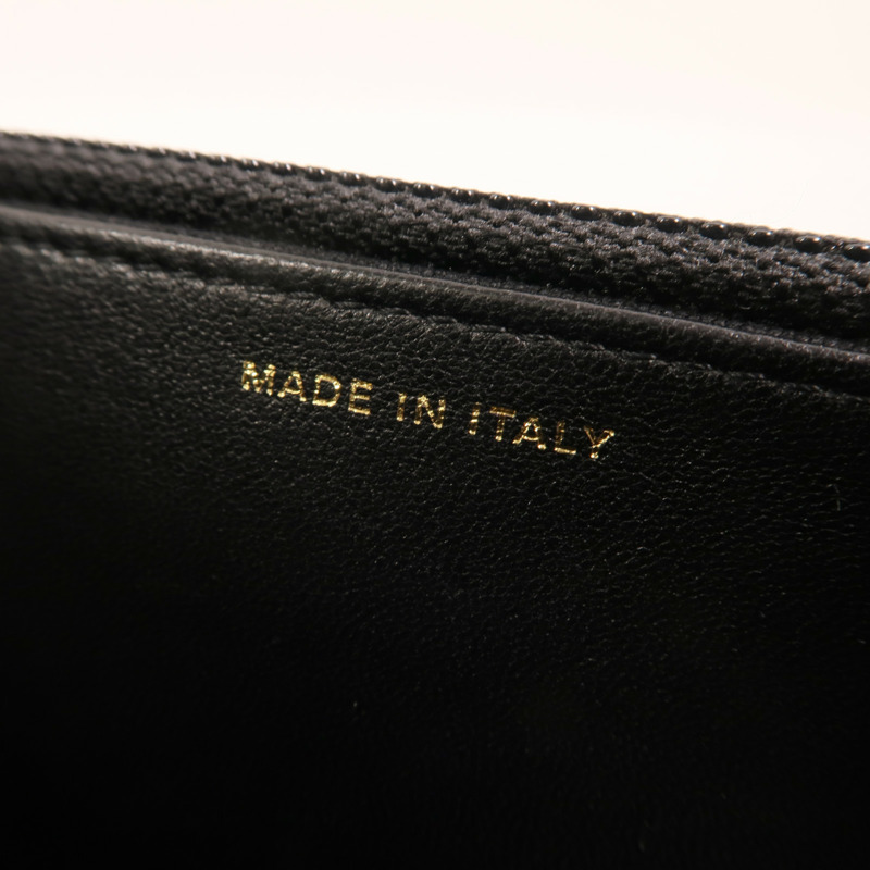 CHANEL 羊皮皮革Wallet On Chain金扣鏈帶肩背袋-5