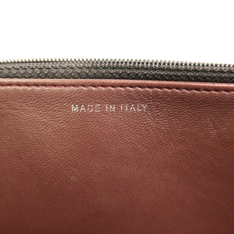 CHANEL 羊皮皮革WOC Wallet On Chain銀扣鏈帶肩背袋-6