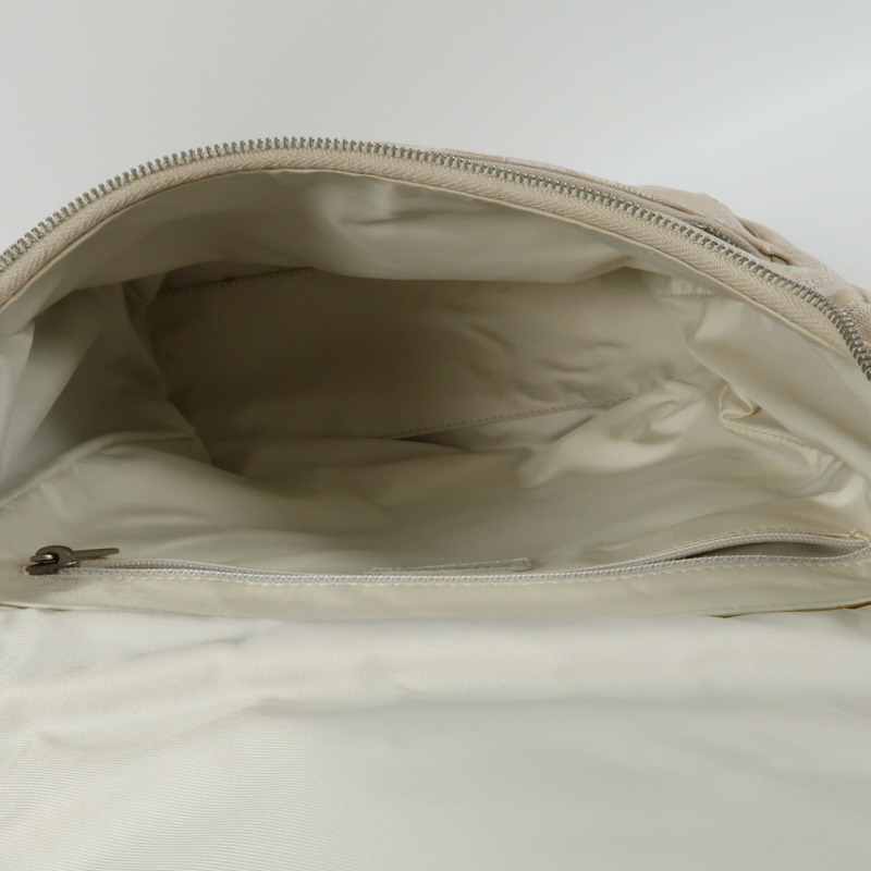 CHANEL 帆布New Travel Line Backpack銀扣背包-12