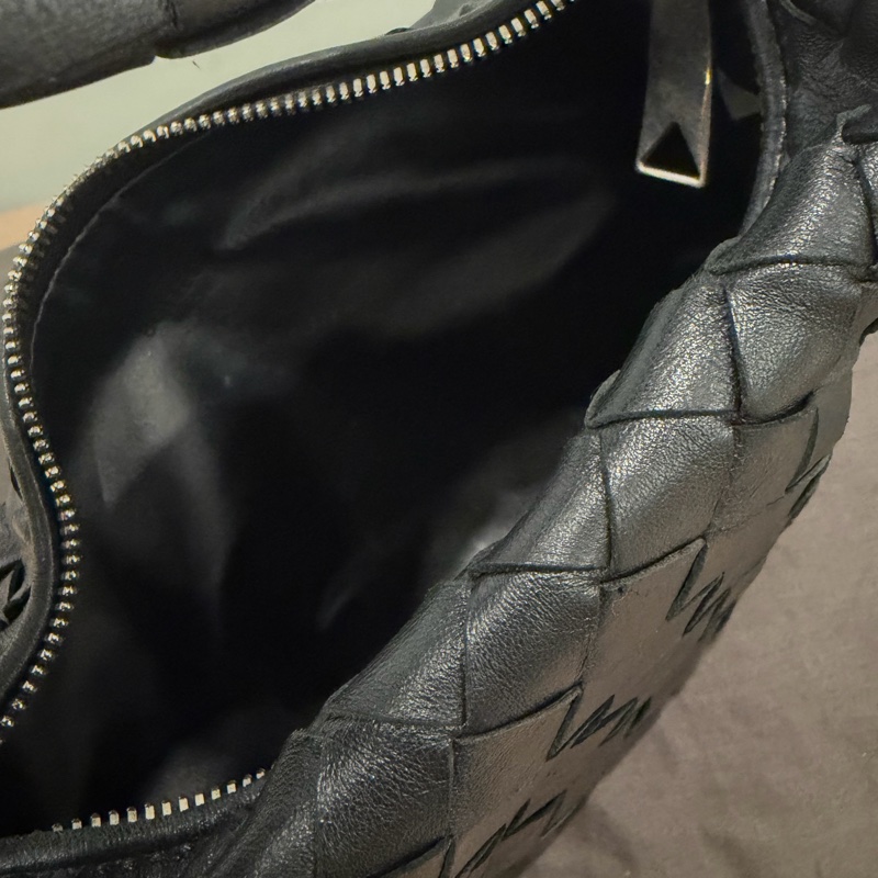 BOTTEGA VENETA ✨BV Mini Jodie 9成新 黑色 銀色拉鍊-9