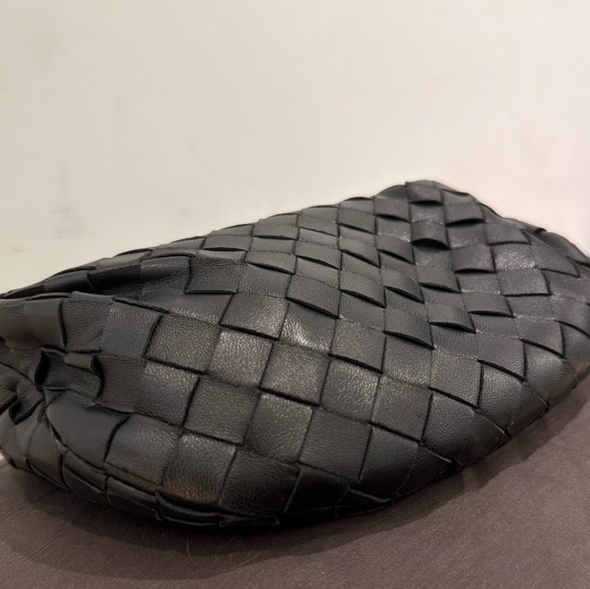 BOTTEGA VENETA ✨BV Mini Jodie 9成新 黑色 銀色拉鍊-3