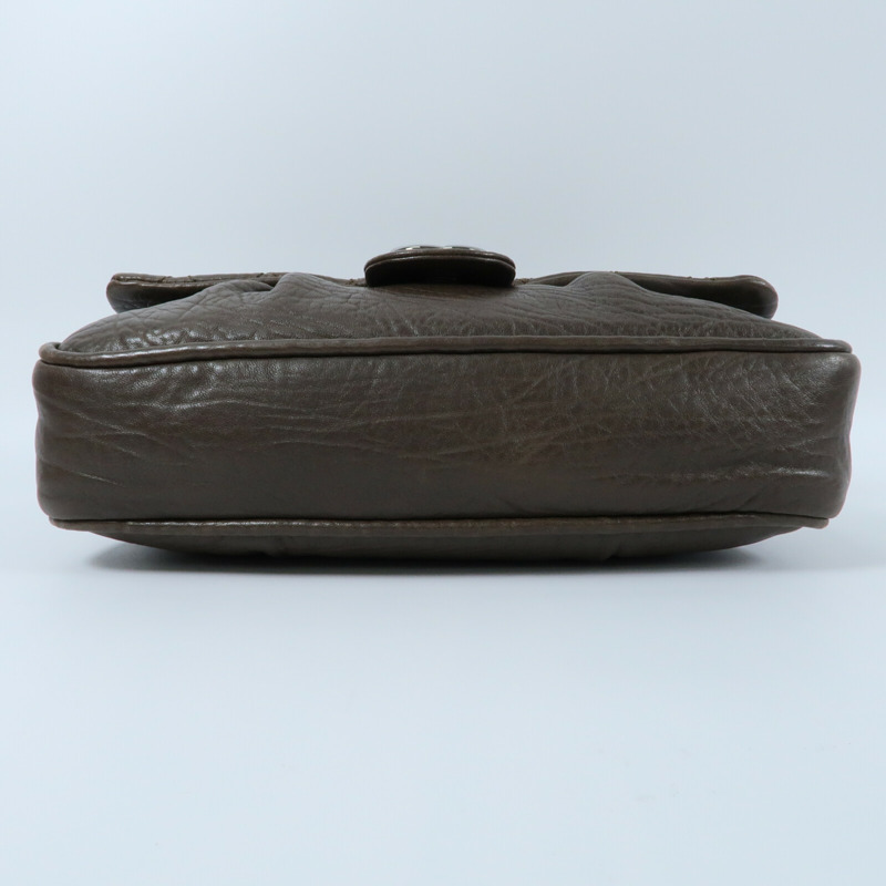 CHANEL 牛皮皮革Shoulder Bag銀扣鏈帶肩背袋-3