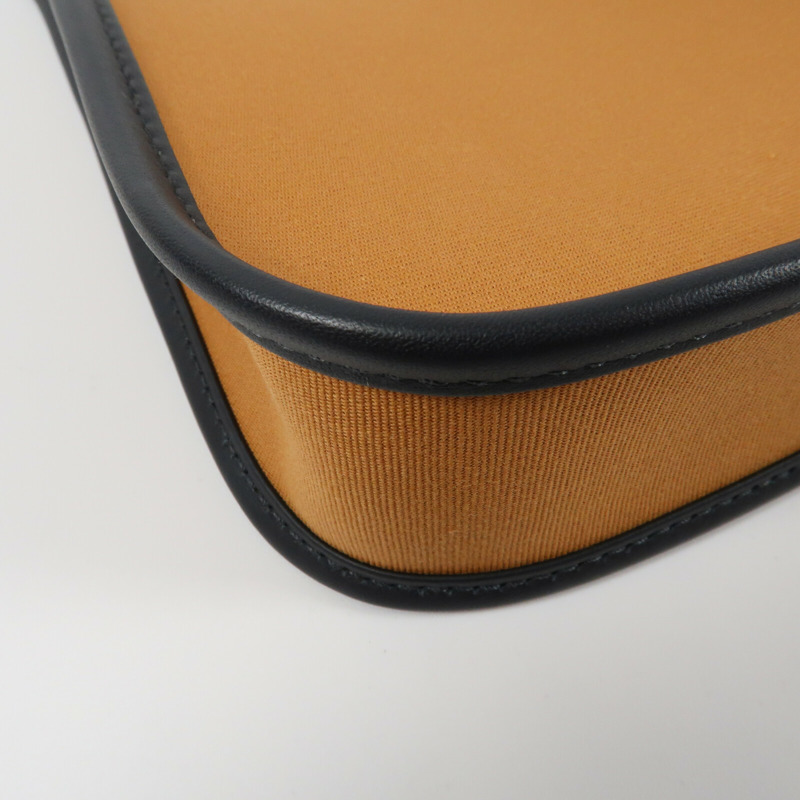 HERMES 【Hermes Fair】Swift皮革/Toile Officier Evelyne TPM銀扣肩背袋Dune/Caban/Cassis-6
