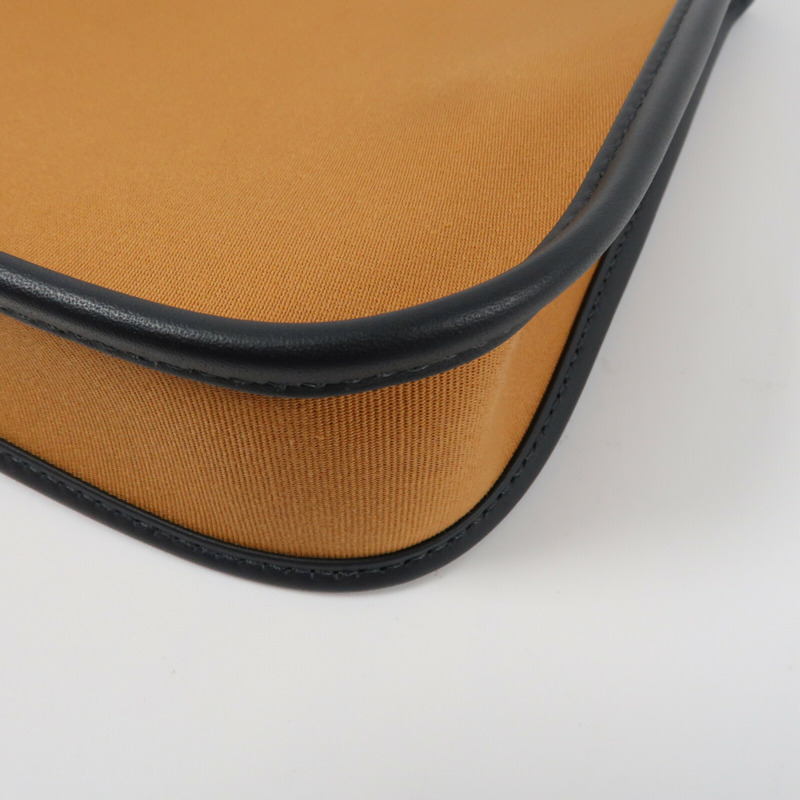 HERMES 【Hermes Fair】Swift皮革/Toile Officier Evelyne TPM銀扣肩背袋Dune/Caban/Cassis-7