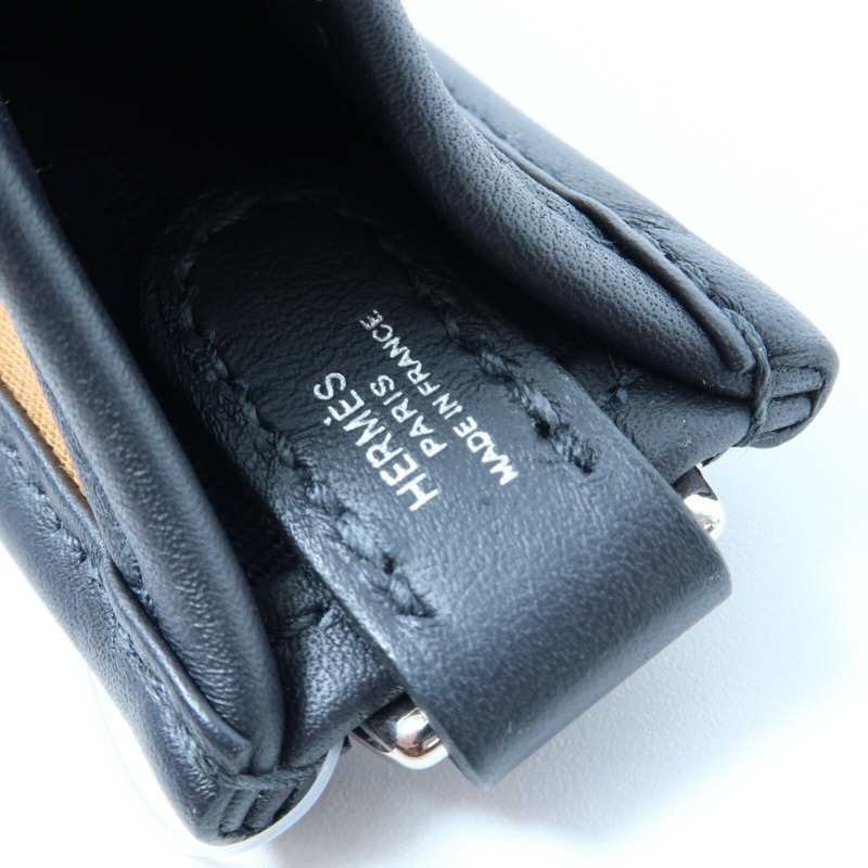 HERMES 【Hermes Fair】Swift皮革/Toile Officier Evelyne TPM銀扣肩背袋Dune/Caban/Cassis-11