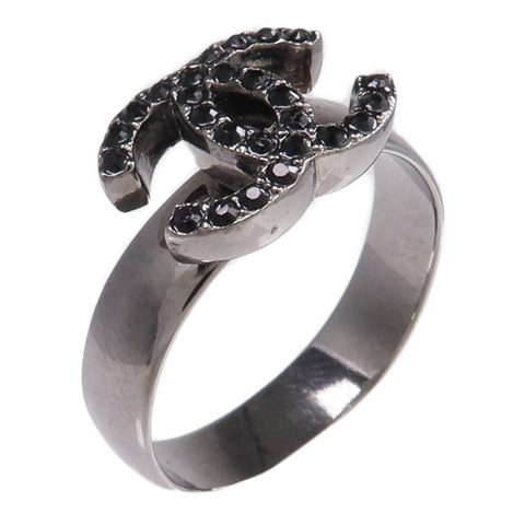 CHANEL 金屬Ring戒指US#7.5