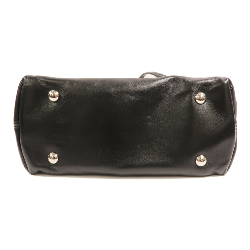 LOUIS VUITTON 牛皮皮革CarryAll Cargo Vibe PM銀扣手挽肩背兩用袋-3