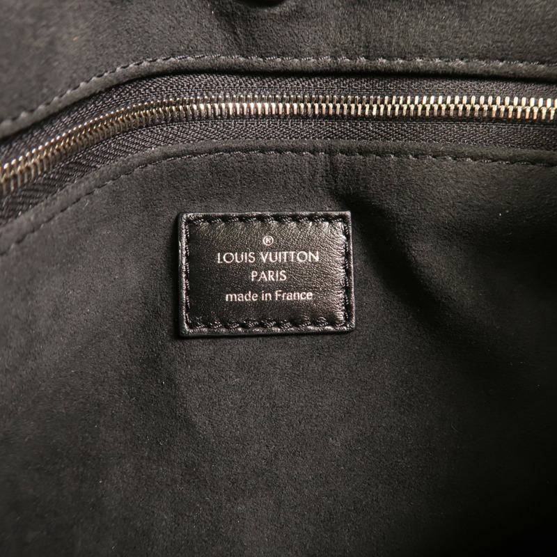 LOUIS VUITTON 牛皮皮革CarryAll Cargo Vibe PM銀扣手挽肩背兩用袋-5