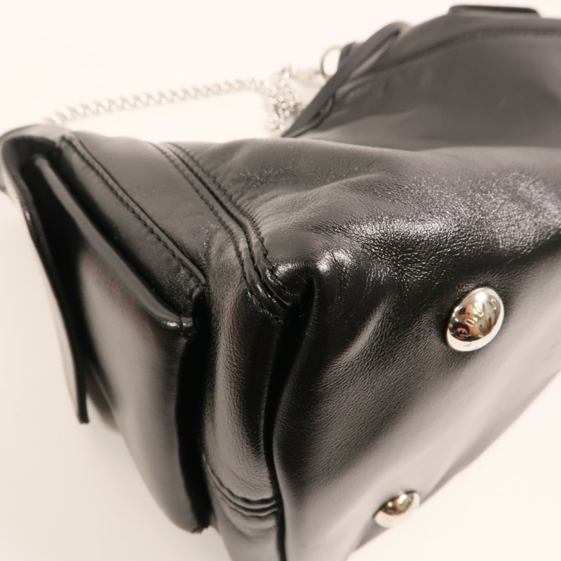 LOUIS VUITTON 牛皮皮革CarryAll Cargo Vibe PM銀扣手挽肩背兩用袋-12