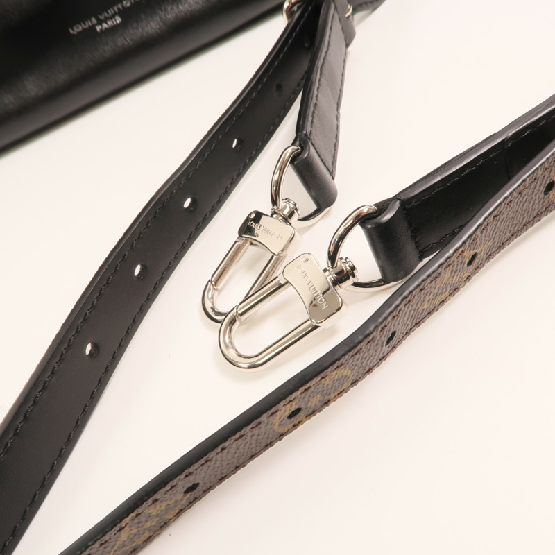 LOUIS VUITTON 牛皮皮革CarryAll Cargo Vibe PM銀扣手挽肩背兩用袋-14