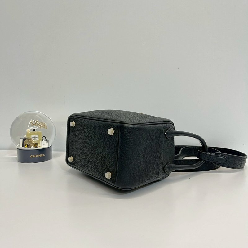 Hermes Mini Lindy 二代 黑金 全新閒置 B刻-5