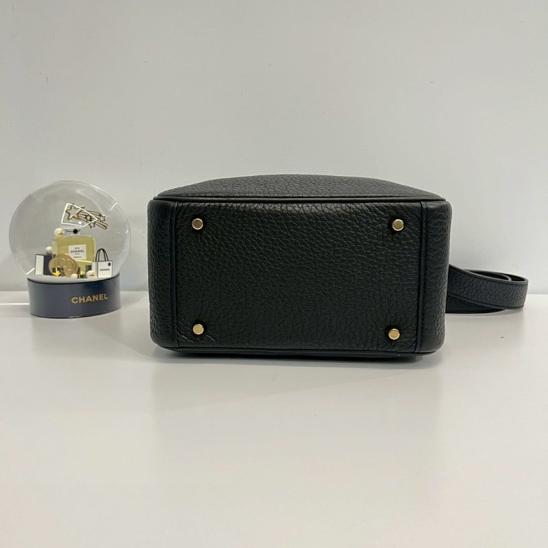 Hermes Mini Lindy 二代 黑金 全新閒置 B刻-6