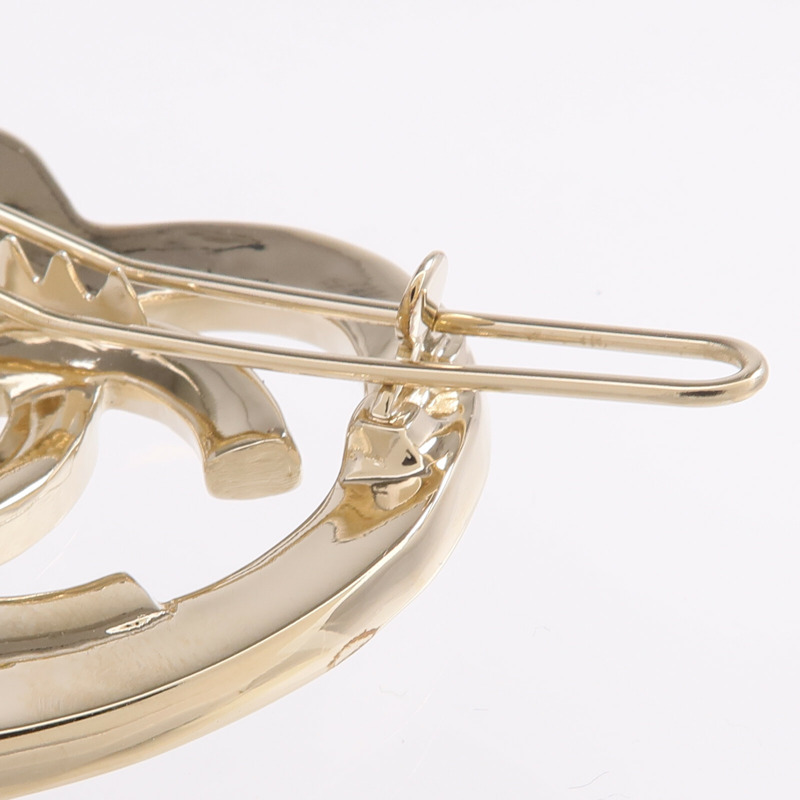 CHANEL 金屬Hair Clip髮夾-4