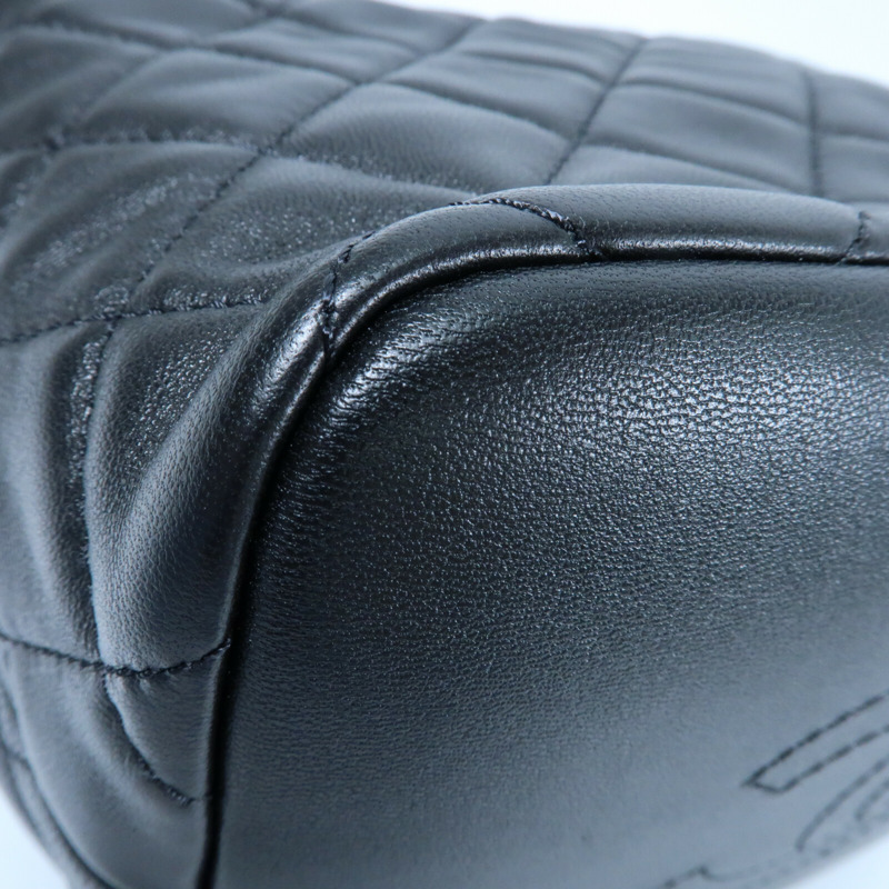 CHANEL 羊皮皮革Small Hobo金扣鏈帶手挽肩背兩用袋-6