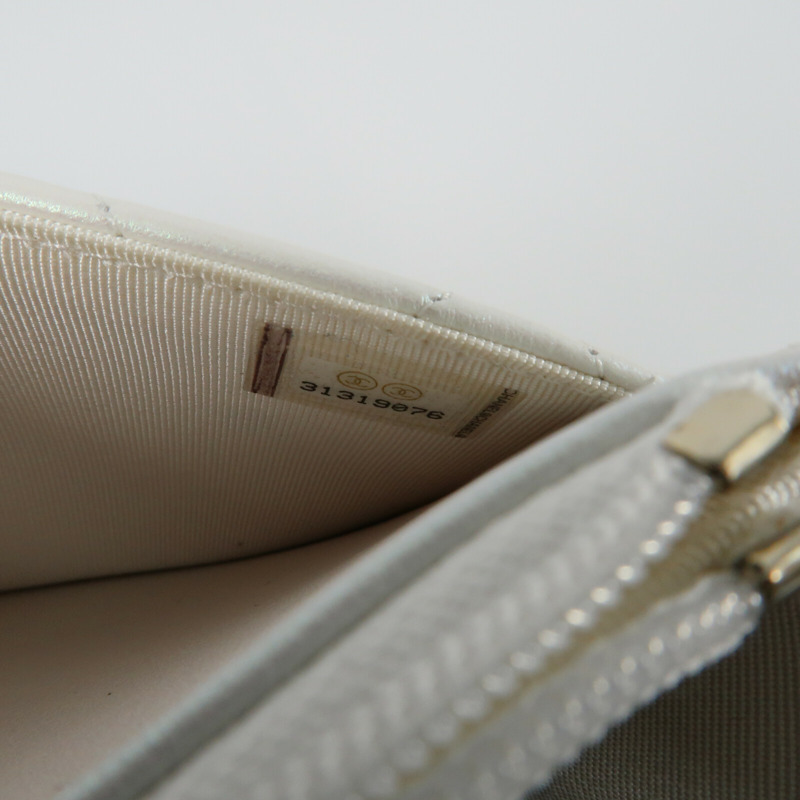 CHANEL 羊皮皮革WOC Wallet On Chain金扣鏈帶肩背袋-14