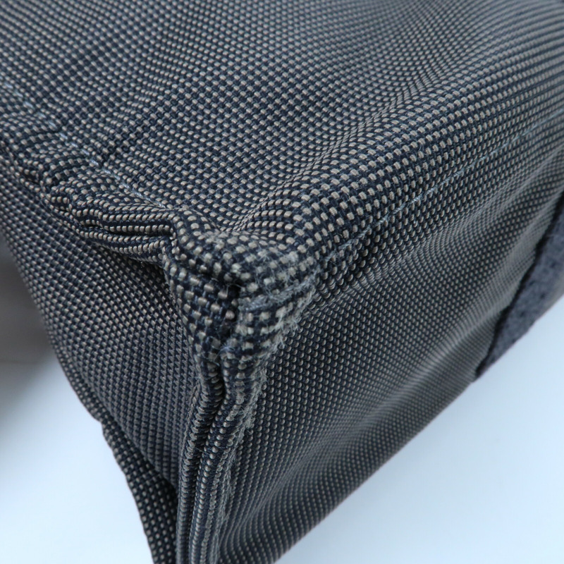 HERMES 【Hermes Fair】帆布Fourre Tout Tote MM銀扣手挽袋-8