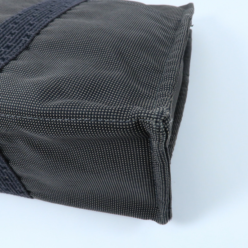 HERMES 【Hermes Fair】帆布Fourre Tout Tote MM銀扣手挽袋-9