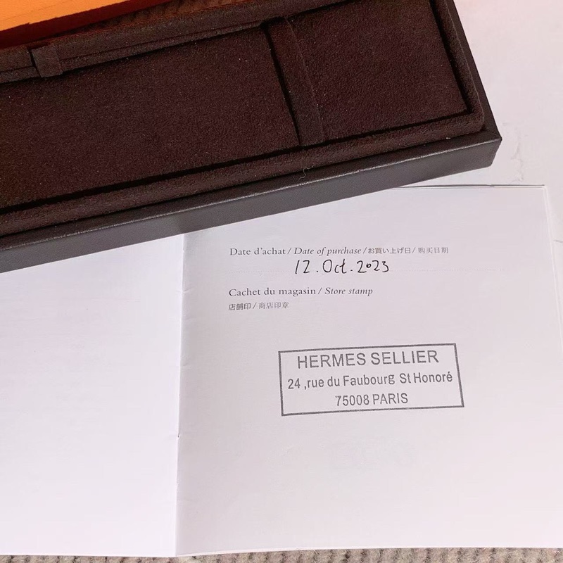 Hermes愛馬仕18K玫瑰金滿鑽小Q手鍊SH 小號，上手很美 很閃，2023年購入-4