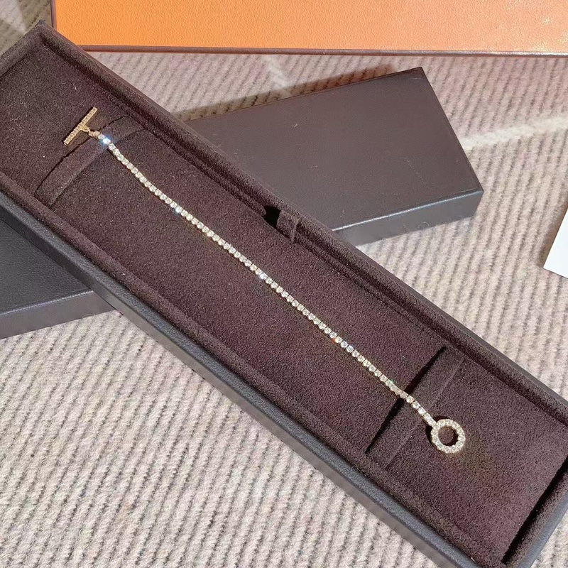 Hermes愛馬仕18K玫瑰金滿鑽小Q手鍊SH 小號，上手很美 很閃，2023年購入-6