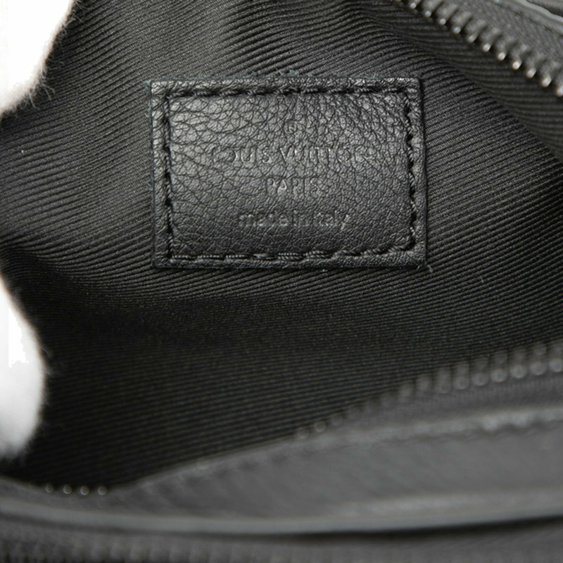 路易威登 Monogram Shadow Alpha Wearable Wallet NV Shoulder Bag M82544 Noir 黑色皮革 男士 LOUIS VUITTON-4