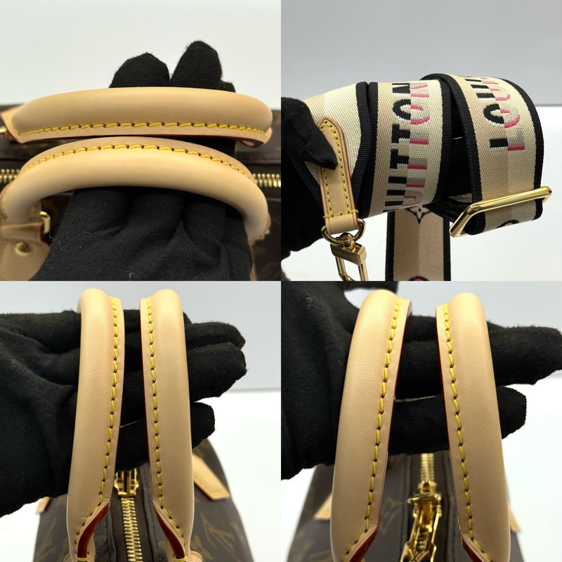 LOUIS VUITTON 路易威登 老花SPEEDY 20 BANDOULIERE 手提斜背包 RFID M45957-5