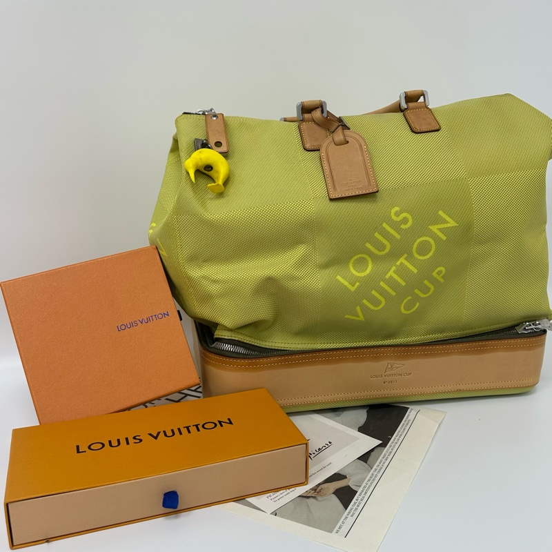 Louis Vuitton 限量帆布旅行袋-2