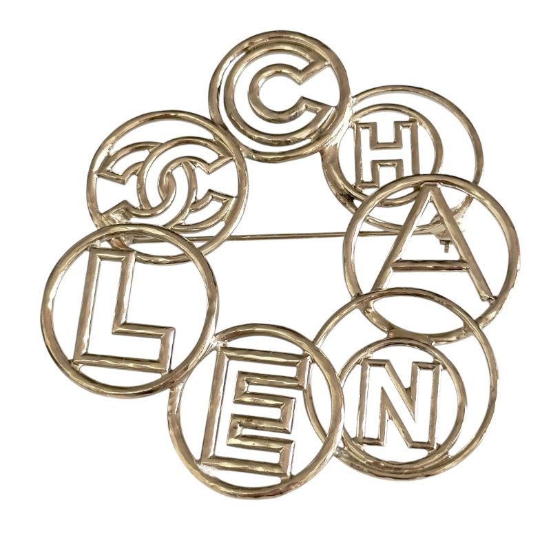 CHANEL CC 胸針-0