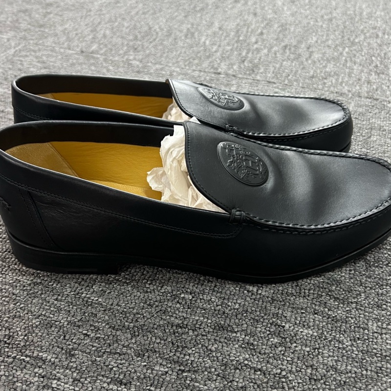 Hermès 愛馬仕皮鞋 男士42碼 🈚附件-0