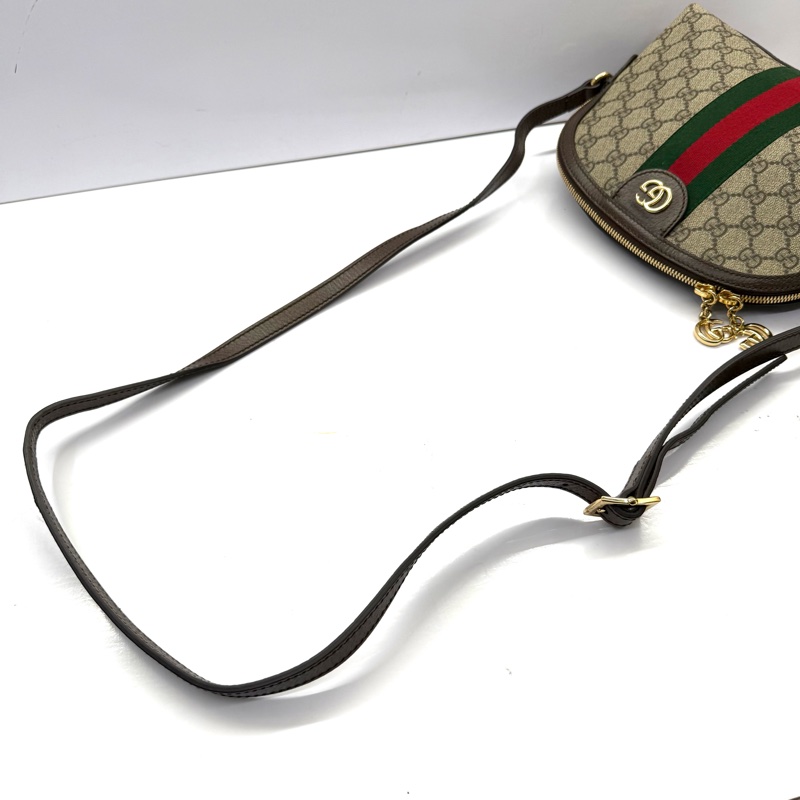 GUCCI 古馳 經典Ophidia系列斜背包 499621-5