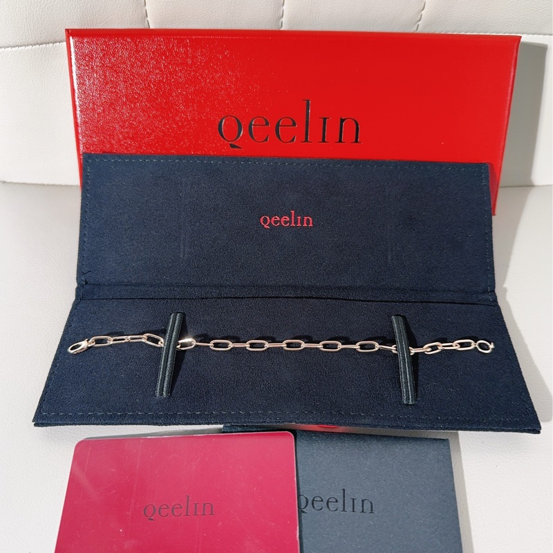 Qeelin 麒麟 Others18k玫瑰金手鍊，長度 18.5cm-1