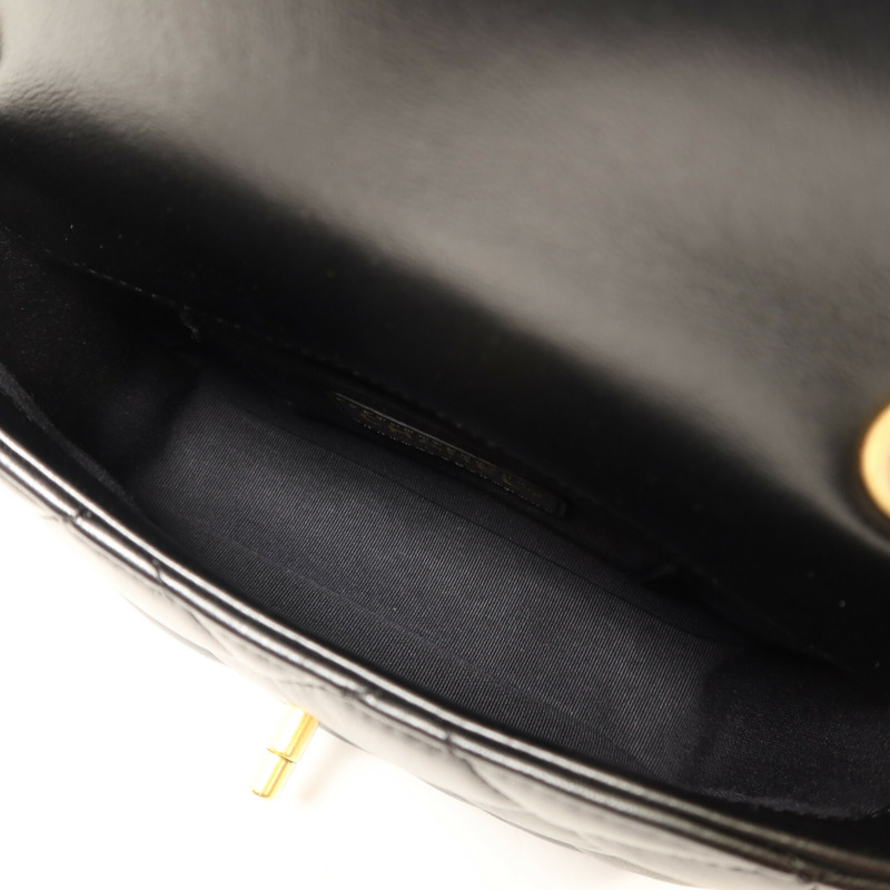 CHANEL 羊皮皮革Chain Shoulder鏈帶肩背袋-4