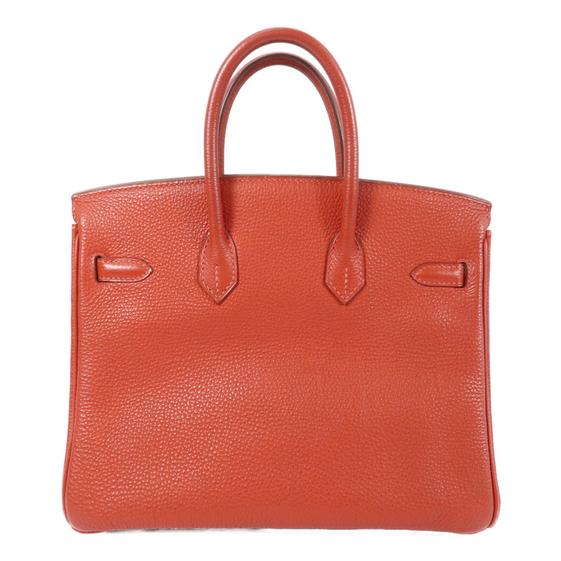 HERMES 【Hermes Fair】Togo皮革Birkin 25銀扣手挽袋-1