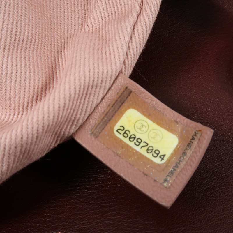 CHANEL 牛皮皮革BackPac金扣鏈帶背包-10