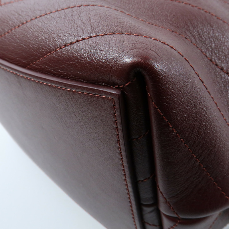 CHANEL 牛皮皮革BackPac金扣鏈帶背包-15