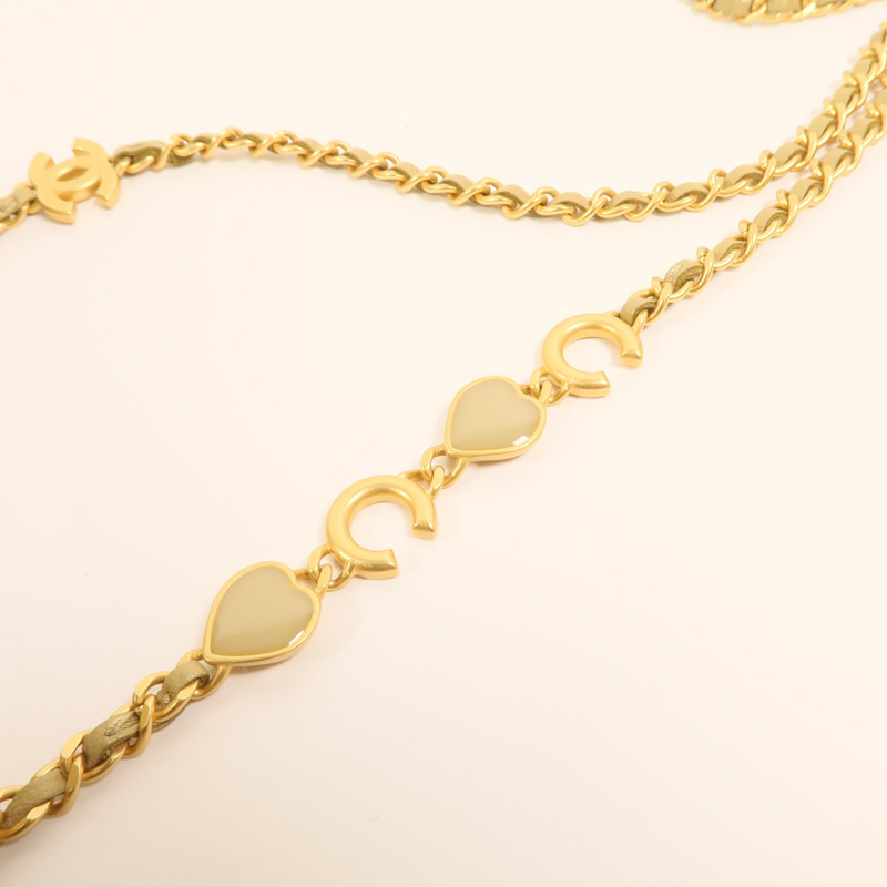 CHANEL 羊皮皮革Vanity Case鏈帶肩背袋-14