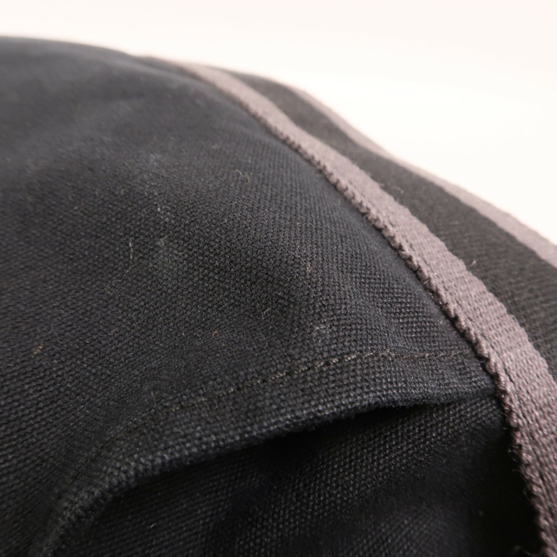 HERMES 【Hermes Fair】帆布Fourre Tout Cabas手挽袋Black-12
